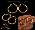 Aretes / Candongas Yudi 1.8GR